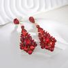 Fashion Alloy Water Drop Earrings For Women With Retro Luxe Design For Dinner Parties