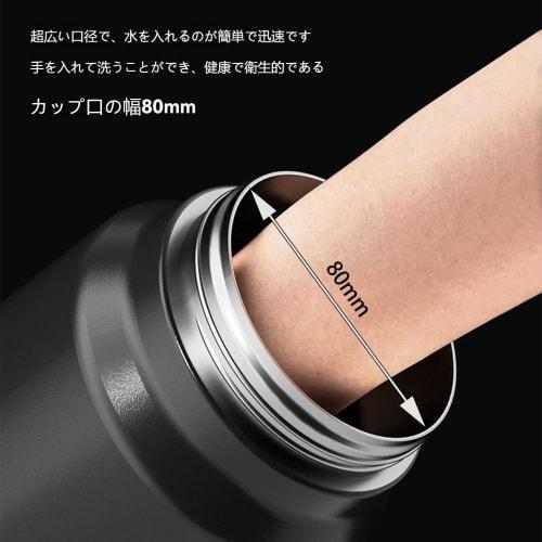 Stylish 1.1 Liter Water Bottle, Insulated, Large Capacity, Direct Drinking, Straw Included, Dual-Use, Sports, Easy to Clean, 316 Stainless Steel Liner