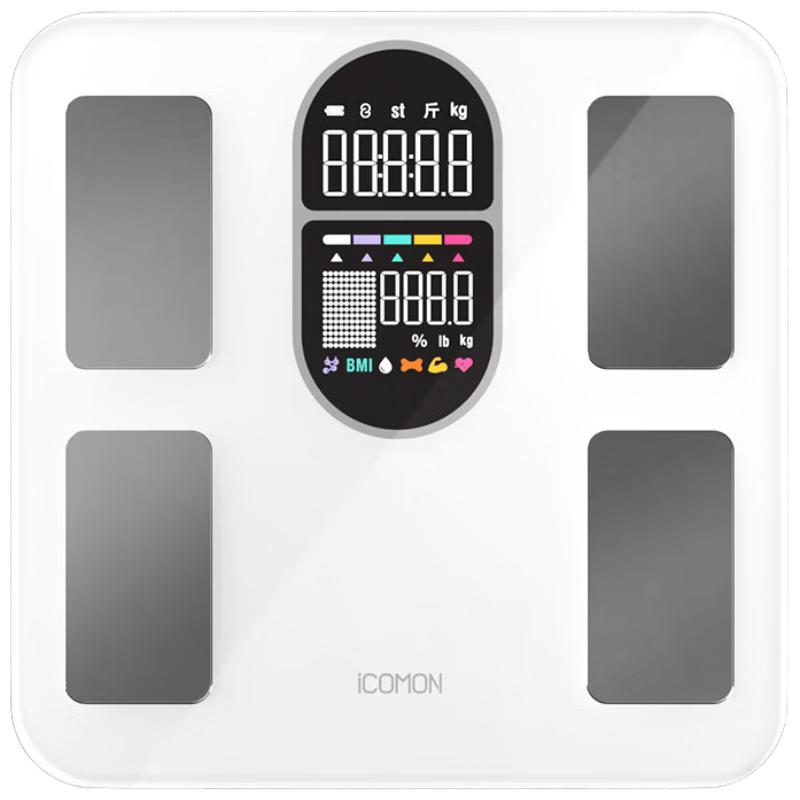 ICOMON Smart Body Fat & Weight Scale with Heart Rate (CN version)