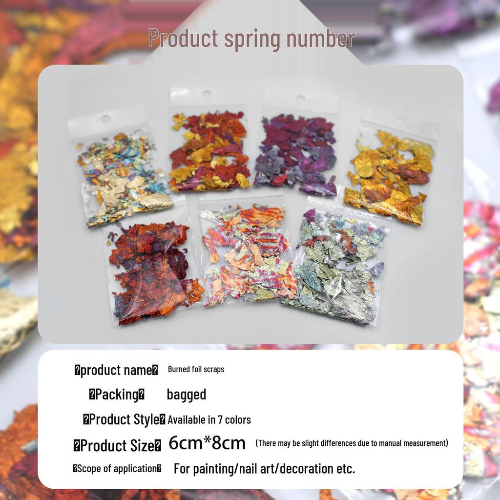 DIY Gold Leaf Foil Painting Kit: Tools & Materials for Handmade Heavy Color Art