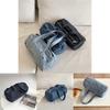 Fashionable Canvas Underarm Round Bucket Bag For Women Ideal For Daily Use