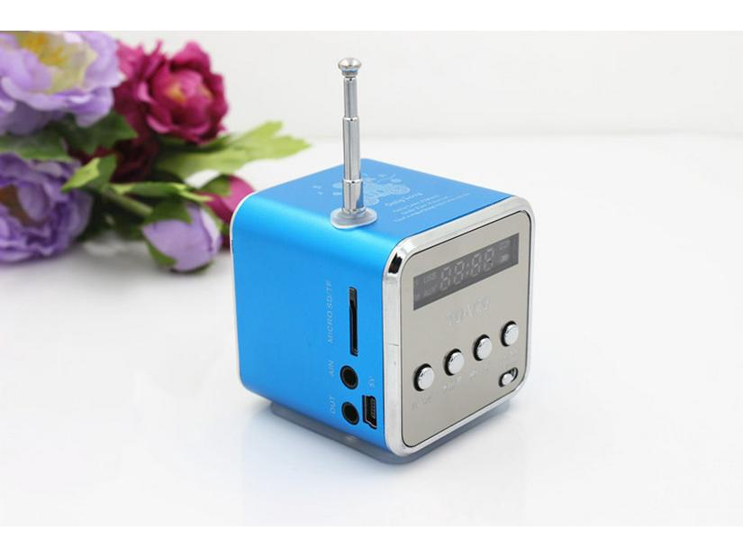 

Мини-динамик Bluetooth TD-V26 с экраном для ноутбука и MP3-плеера розы красного