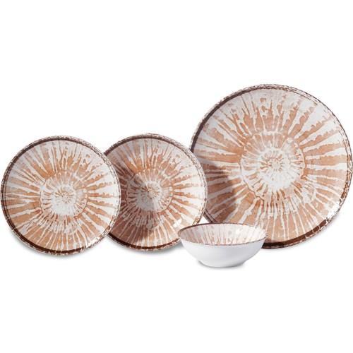 

Столовый сервиз Korkmaz Lora Collection, 16 предметов, янтарный