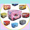 Ice Cream Car Foldable Play Tent With Ocean Ball Pool For Kids Indoor Fun