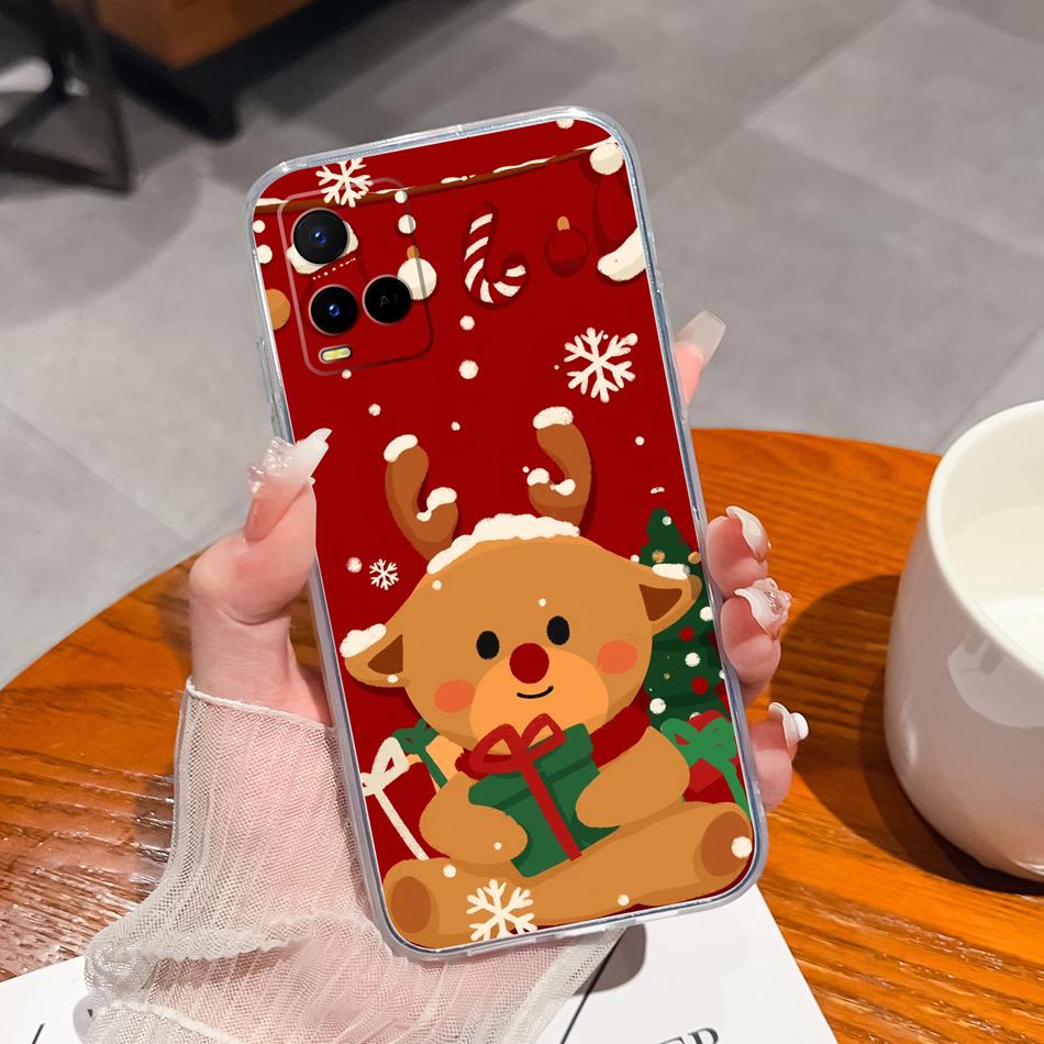 For Vivo Y21 Y21S Y21T Y21A Y21E Y21G Phone Case Painted Flowers Soft Clear TPU Silicone Funda For Vivo Y 21 Lightweight Bumper
