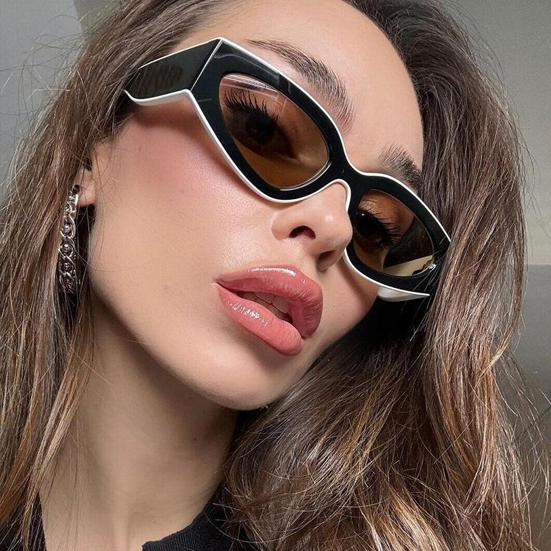 Fashion Style Sunglasses Woman Cat Eye Shape UV Protection Women's Sun Glasses Outdoor Hiking Men Sun Glass