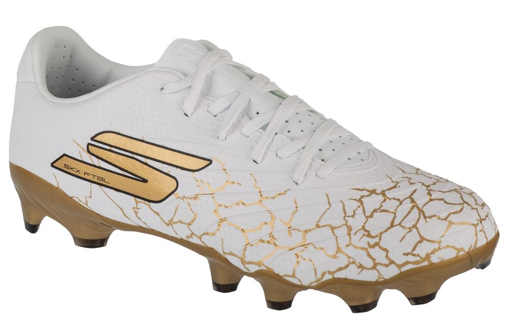 Skechers Skx 1.5 Academy Fg, Mens white Football cleats