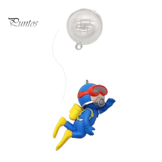 

Безопасная аниме-фигурка, не загрязняющая окружающую среду, украшение для аквариума, мультяшная фигурка феи, украшение для аквариума, домашний декор синий