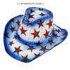 Wide Brimmed Cowboy Hat Julycostume Disco Hat for Party Stage Dancing