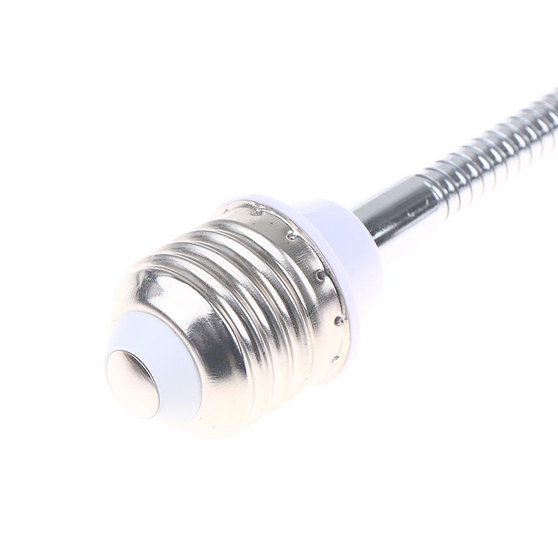 Flexible E27 To E27 Led Screw Lamp Base Bulb Socket Extender Extension Light Holder Lamp Base Light Socket Adapter Converter