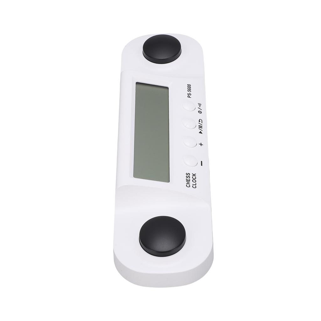 Chess Timer Digital Game Countdown Stopwatch Portable Clock for Chess with LCD Display Travel Friendly for Tournaments Training