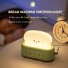 Xiaomi A Cute Toast Night Light: Rechargeable Desk Lamp, Exquisite Room Decor, Perfect Birthday Gift
