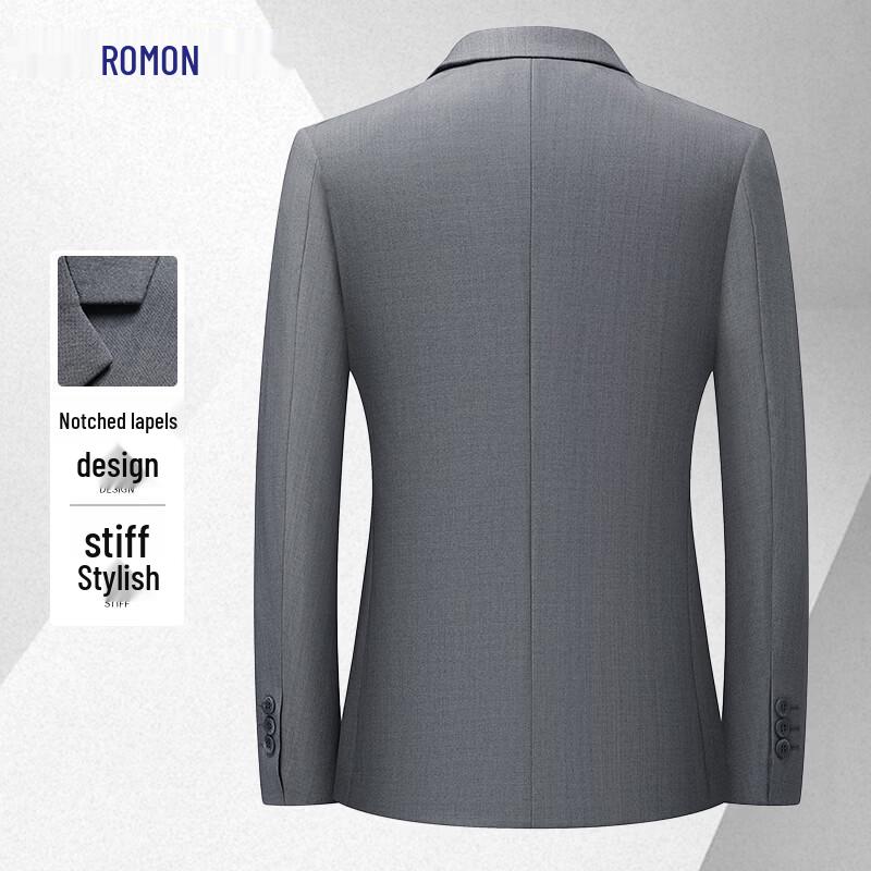 ROMON Men's Easy-Care Business Casual Blazer