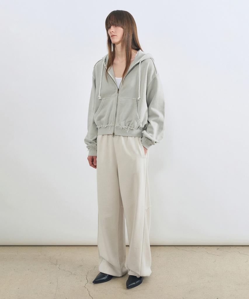 INSILENCE WOMEN Color Block Sweatpants Ash Beige