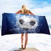Soccer Beach Towel,Beach Towels for Men Boys,Football Towel Boys Sport Towel, Personalized   Pool Beach,Towel  Teen