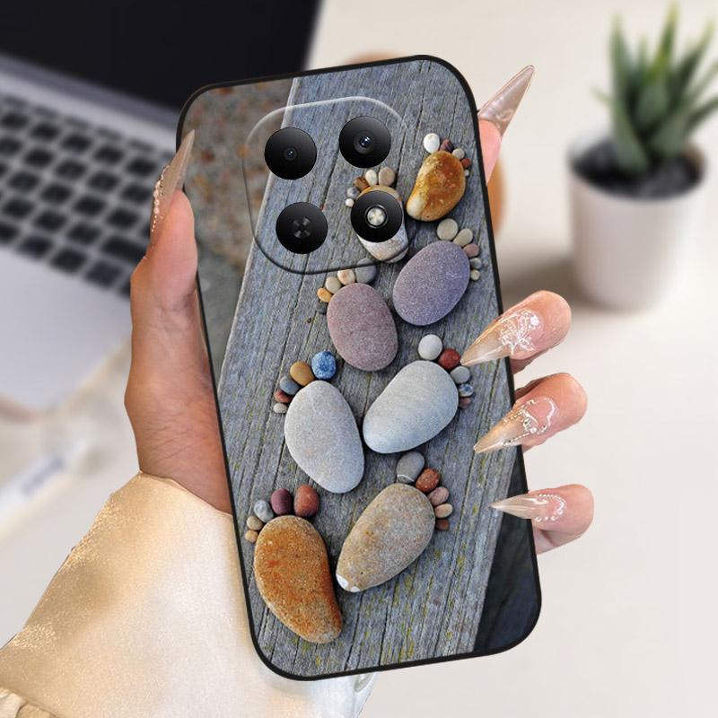 For Redmi Note15 15Pro Case Flowers Lion Camera Protection TPU Silicone Soft Cover For Xiaomi Redmi Note 15 Pro 4G 5G Fundas