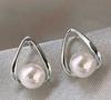 Elegant Korean Pearl Earrings: Versatile, High-End, and Lightweight Luxury.