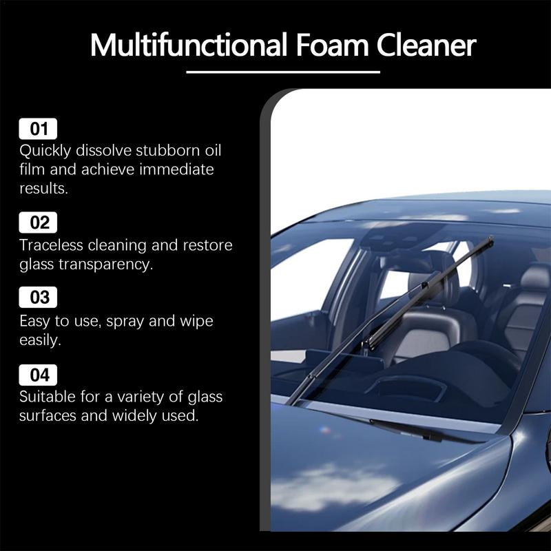 Oil Film Remover Glass Stripper Water Spot Remover Eliminates Coatings Anti Fog Film Coating Agent For Shower Doors