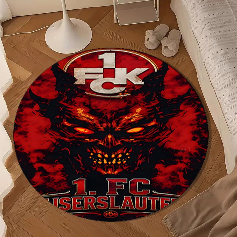 Kaiserslautern Round mat Home Decor, Chair rug For livingroom,Bedroom, doormat home decor Birthday Gift Christmas Gifts