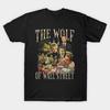 Herren Baumwoll Grafik T-Shirt The Wolf Of Wall Street Retro Baumwoll-T-Shirt Für Männer und Frauen - Hergestellt in Australien