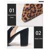 Mode Damen Leopardenmuster High Heels Sexy Spitzschuh Stilettoabsatz Sandalen Sommer Elegant Chic Party High Heels Schuhe Größe 36-42