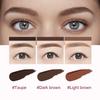 2pcs Lightweight  Smooth Foundation Moisturizer + Eyebrow Pencil Makeup Set Natural and Long-Lasting Color