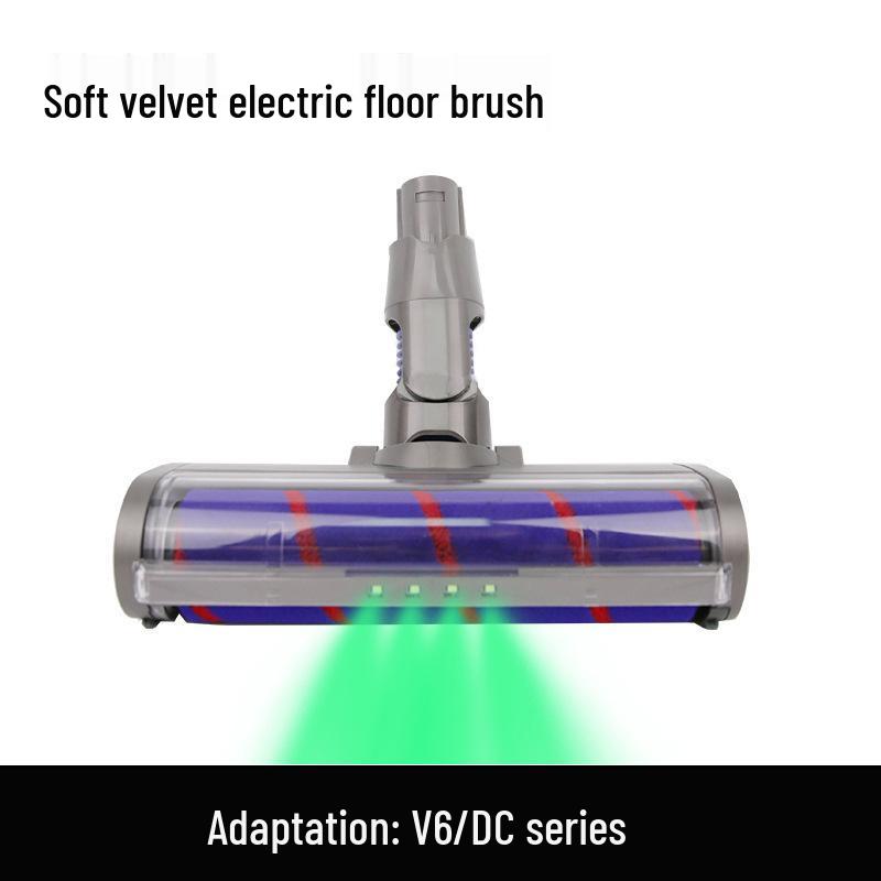 Compatible Electric Suction Floor Brush Head for Dyson V6 V8 V10 Vacuums