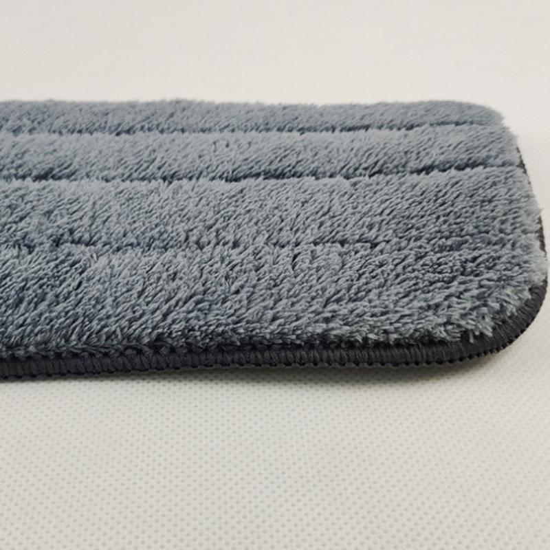1/4 PCS Spray Mop Replacement Cloth Self-adhesive Mop Cloth Trapezoid Coral Velvet Spray Mop Cloth