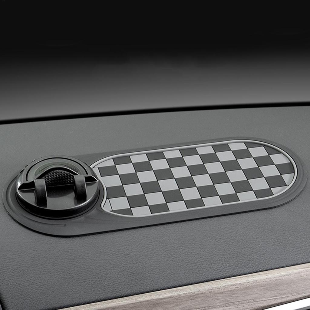 Car Phone Holder Anti-slip Pad Multifunction Car Anti-Slip Mat Phone Stand With Parking Number Organizer For Car Dashboard