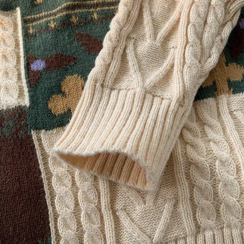 Autumn/Winter Cozy Trendy Sweater - Hong Kong & Japanese Style Loose Knit Design