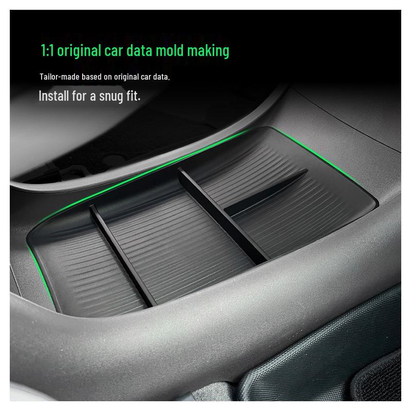 Compatible Center Console Storage Box for 23-25 LS6 Interior Modification