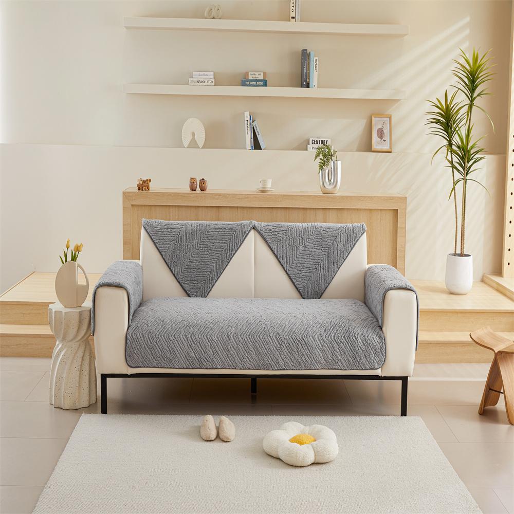 New High-end Non-slip Cushion Winter Cream Wind Thickened Cloth