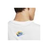 Nike Embroidered Logo Sports Knit Crew Neck T-Shirt Men Tops White DJ1569-100