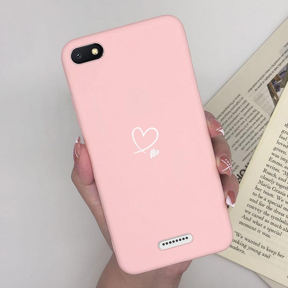 For Xiaomi Redmi 6A Case Cover Soft Silicone multicolor cute tpu Phone Cover Case For Xiomi Redmi 6A 6 A A6 bumper Phone Funda