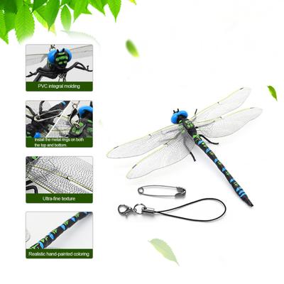 1/5/10Pcs Fake Dragonfly Decoration Weather-resistant Fly Repellent Simulated Dragonfly Model Indoor Outdoor Garden 3D Dragonfly Ornament