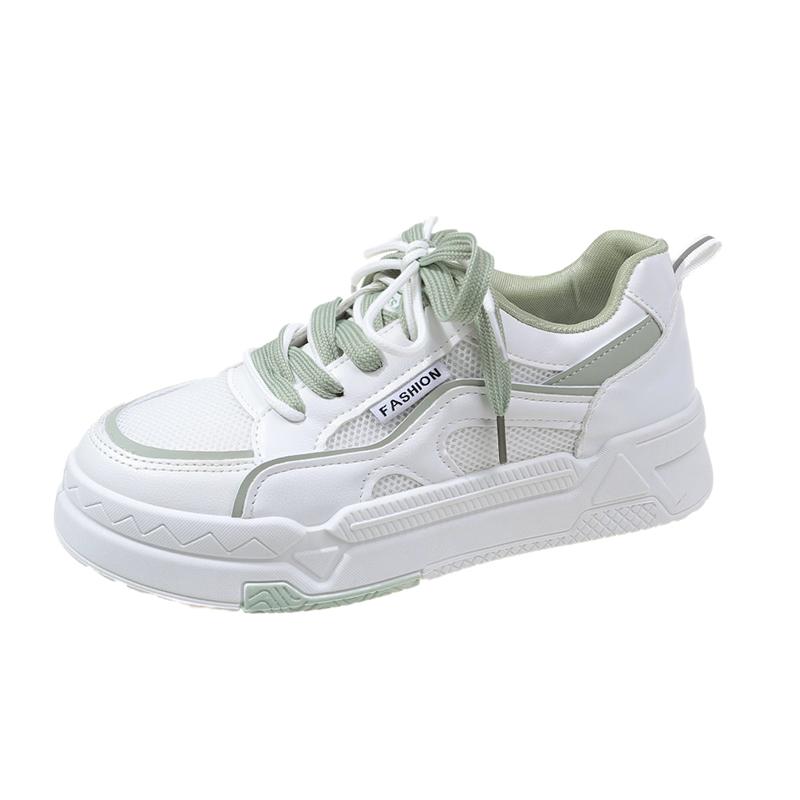 

Красочные туфли для папы, женская обувь 2025 года, новый маленький дизайн, модная повседневная дышащая универсальная спортивная обувь 38 зелёный