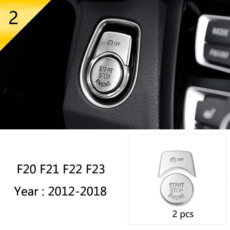 For BMW 1 2 Series F20 F21 F22 F23 Carbon fiber Car Control CD Panel Cover Trim Air conditioning Outlet Frame Decoration Sticker LNYCP1