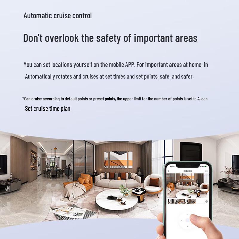 Ezviz H7C 4K Dual-Lens Indoor PTZ Wi-Fi Security Camera (CN version)