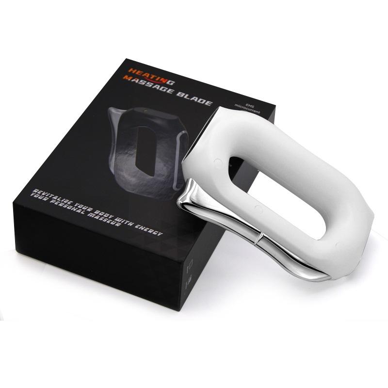 EMS Electric Fascia Scraper Micro Current Compression Muscle Vibration Relaxation Massager Body Lifting Scraper Massage Knife