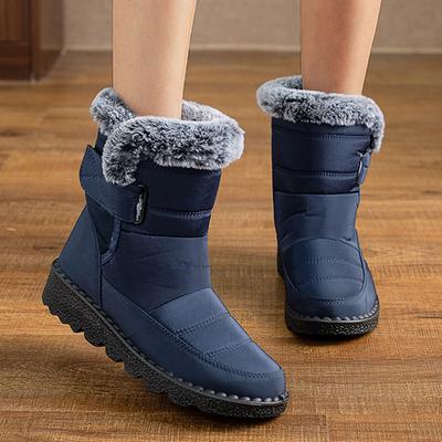 Women Boots Snow Soft Ladies Shoes Platform Women Shoes Plush Keep Warm Women's Boots Flat New Botas Mujer Winter Boot Female
