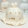 Adorable Baby Rabbit Bucket Hat - Lightweight Spring/Summer Sun Protection for Girls