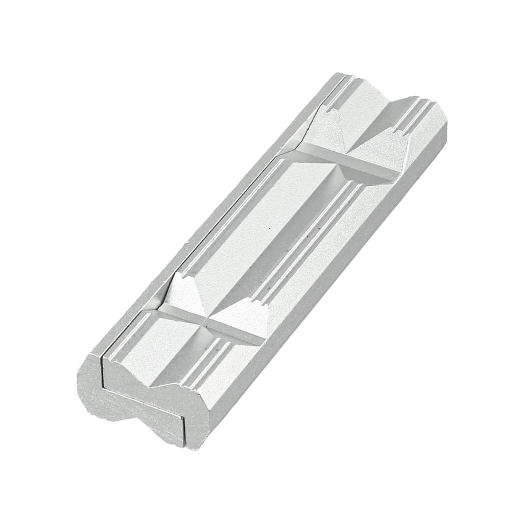 CNC Milling Steel Vise Hard Jaw Fixture with Extended Durability 4 or 8 Size