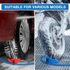 2PCS Multiuse Car Wheel Hose Guide Hose Slide Tire Wedge Car Wash Tool Tire Blocker Anti-winder Wire Winder Auto Washing