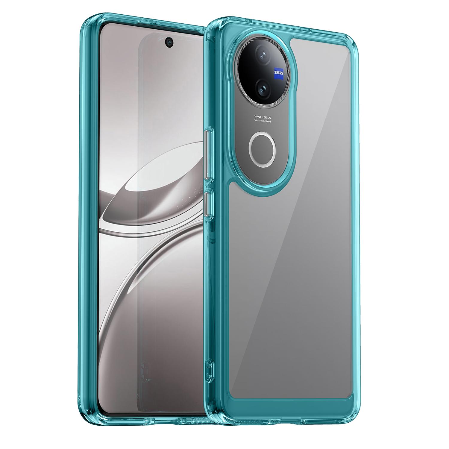 

For vivo V50 5G Case TPU + Acrylic Protective Clear Phone Cover D