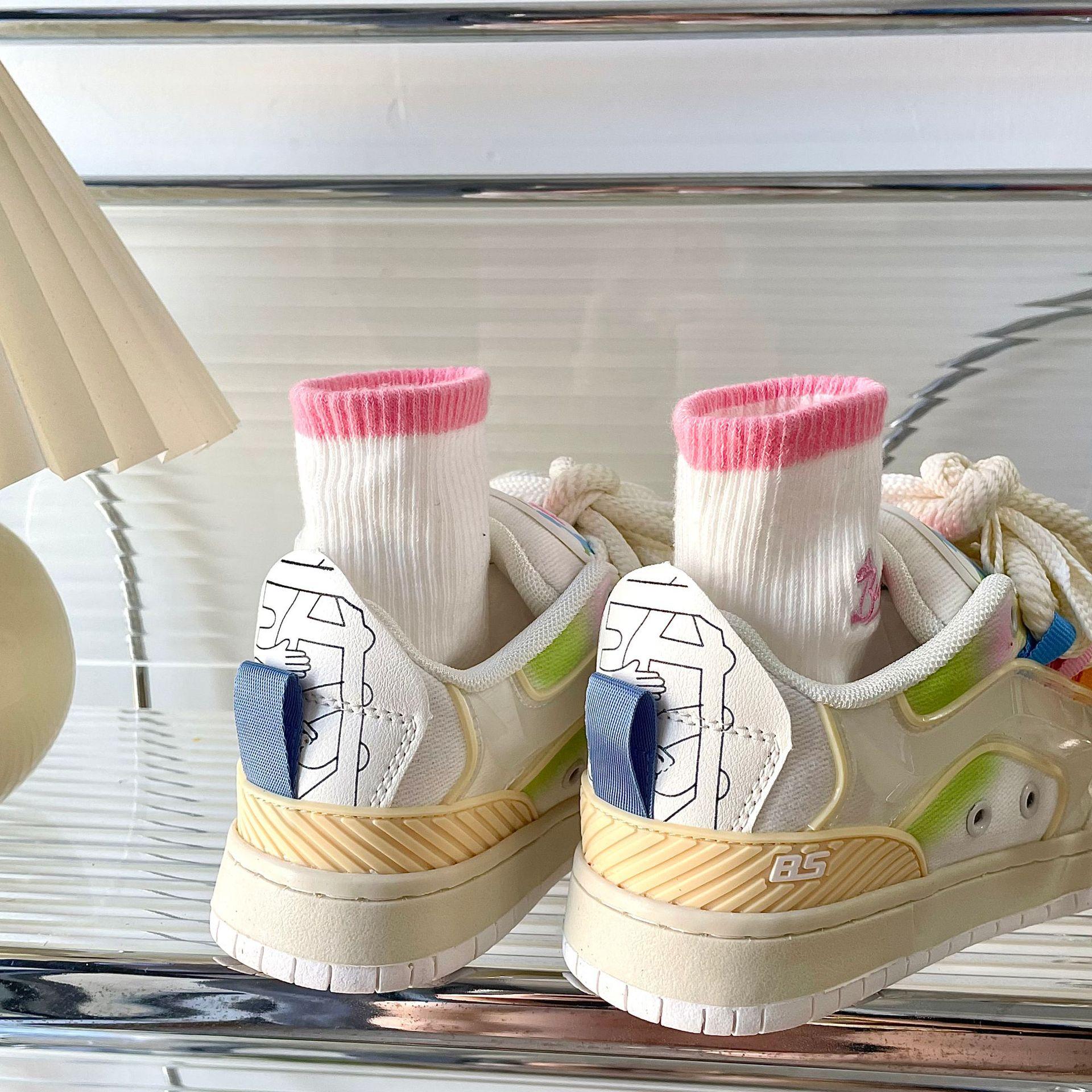 Женская обувь Весенняя студенческая обувь Женская обувь для доски Женская обувь большого — фото 4