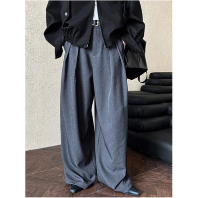 Women's Autumn Solid Color Temperament Suit Pants