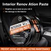 Car Plastic Leather Restorer Paste Dashboard Polish Interior Anti-Cracking Wax Universal