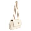Tory Burch Kira Metal Logo Napa Leather Crossbody Shoulder Bag Small Women Bags Warm-White 154706-101