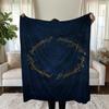 Middle Earth Map Blanket: Fantasy Novel Home Decor