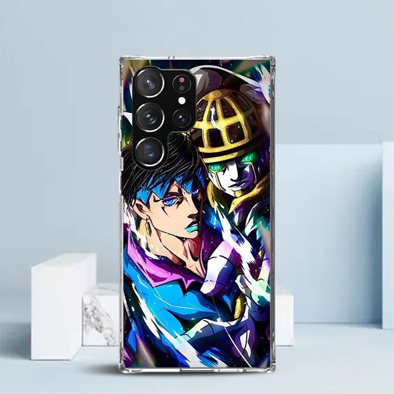 JoJo Adventure Rohan Kishibe Soft Cover for Samsung Galaxy S25 Edge S26 S24 S23 Ultra Phone Case S22 S21 Plus S20 FE Print Patte